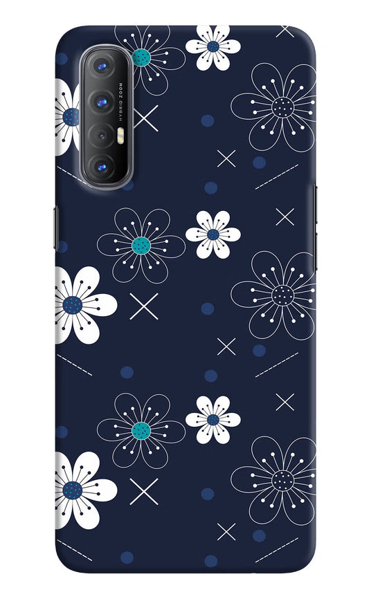 Flowers Oppo Reno3 Pro Hard Case Back Cover by Casekaro