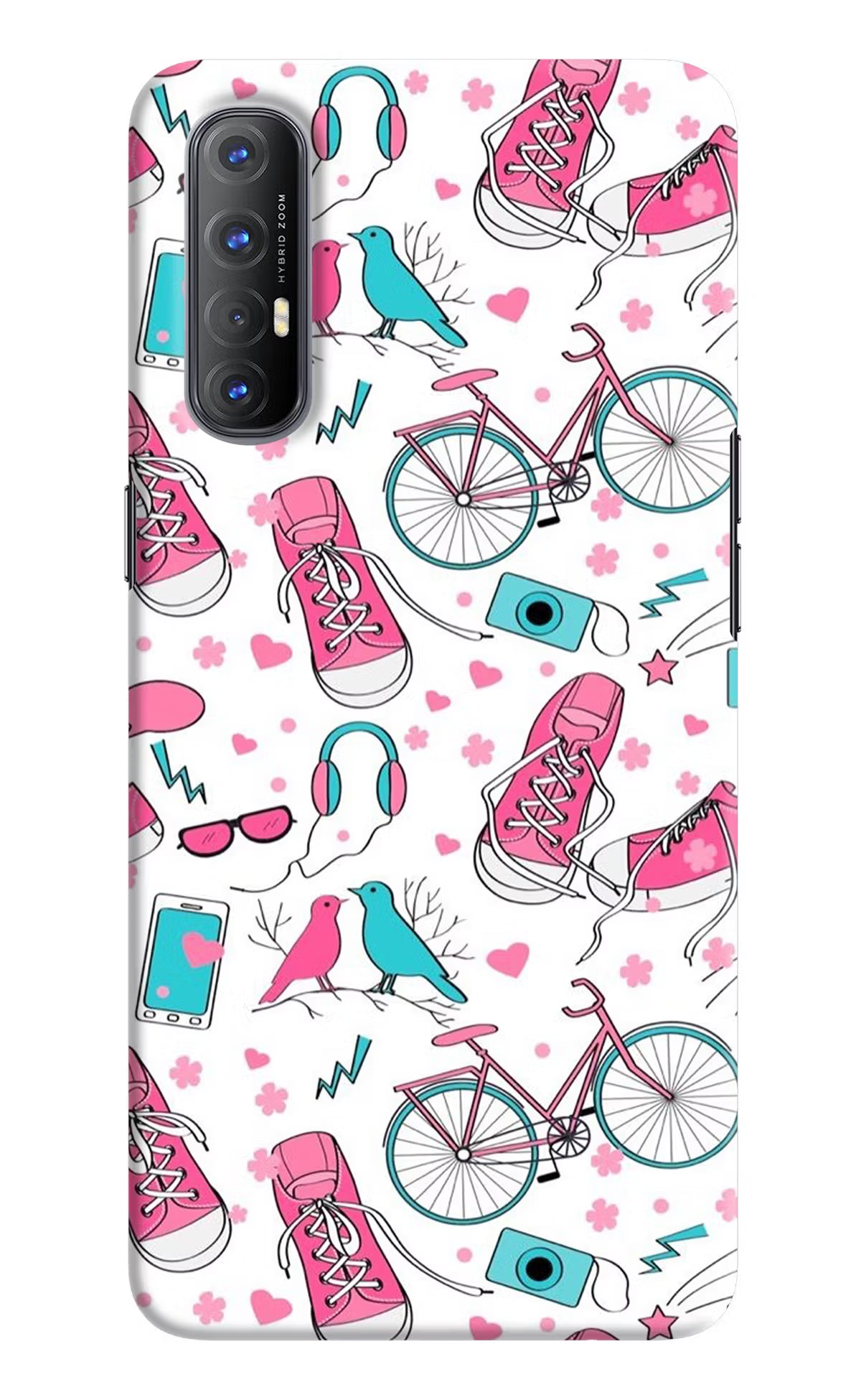Artwork Oppo Reno3 Pro Hard Case Back Cover by Casekaro