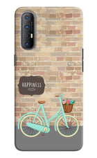 Happiness Artwork Oppo Reno3 Pro Hard Case Back Cover by Casekaro