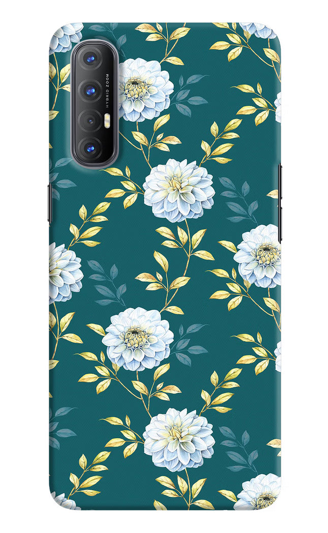 Flowers Oppo Reno3 Pro Hard Case Back Cover by Casekaro