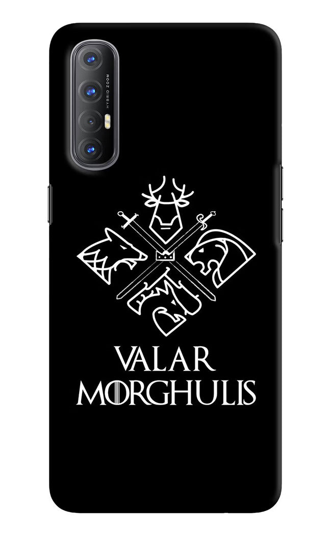 Valar Morghulis | Game Of Thrones Oppo Reno3 Pro Hard Case Back Cover by Casekaro
