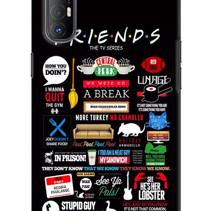 FRIENDS Oppo Reno3 Pro Hard Case Back Cover by Casekaro