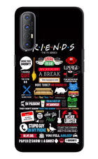 FRIENDS Oppo Reno3 Pro Hard Case Back Cover by Casekaro