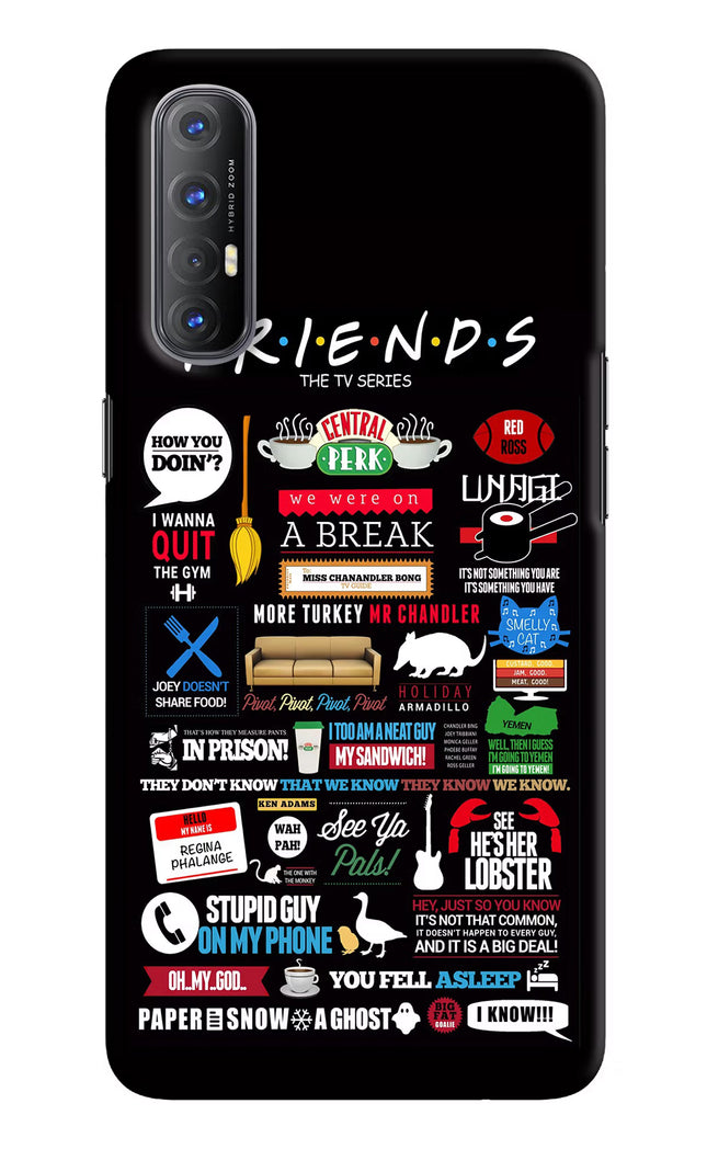 FRIENDS Oppo Reno3 Pro Hard Case Back Cover by Casekaro