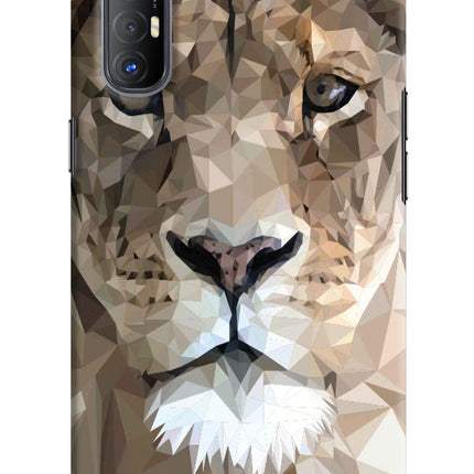 Lion Art Oppo Reno3 Pro Hard Case Back Cover by Casekaro