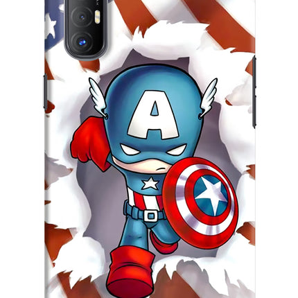 Captain America Oppo Reno3 Pro Hard Case Back Cover by Casekaro