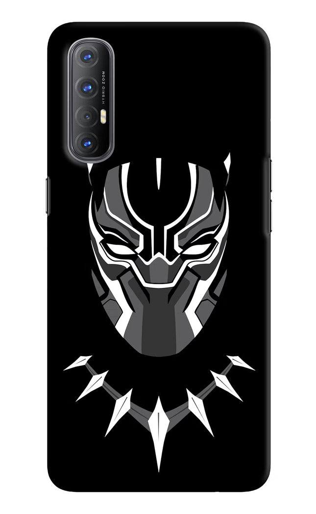 Black Panther Oppo Reno3 Pro Hard Case Back Cover by Casekaro