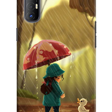 Rainy Day Oppo Reno3 Pro Hard Case Back Cover by Casekaro