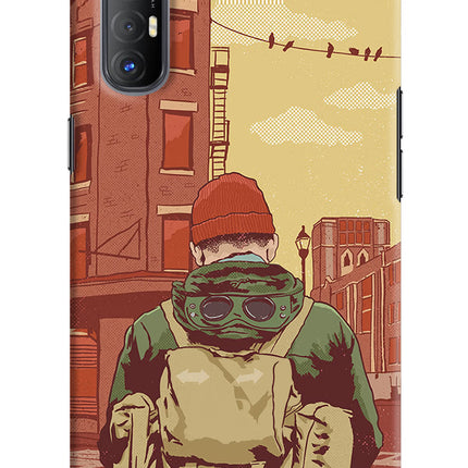 Adventurous Oppo Reno3 Pro Hard Case Back Cover by Casekaro