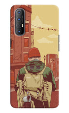 Adventurous Oppo Reno3 Pro Hard Case Back Cover by Casekaro