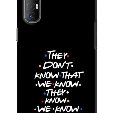 FRIENDS Dialogue Oppo Reno3 Pro Hard Case Back Cover by Casekaro