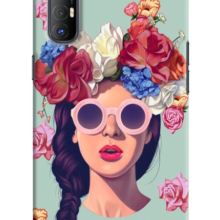 Pretty Girl Oppo Reno3 Pro Hard Case Back Cover by Casekaro