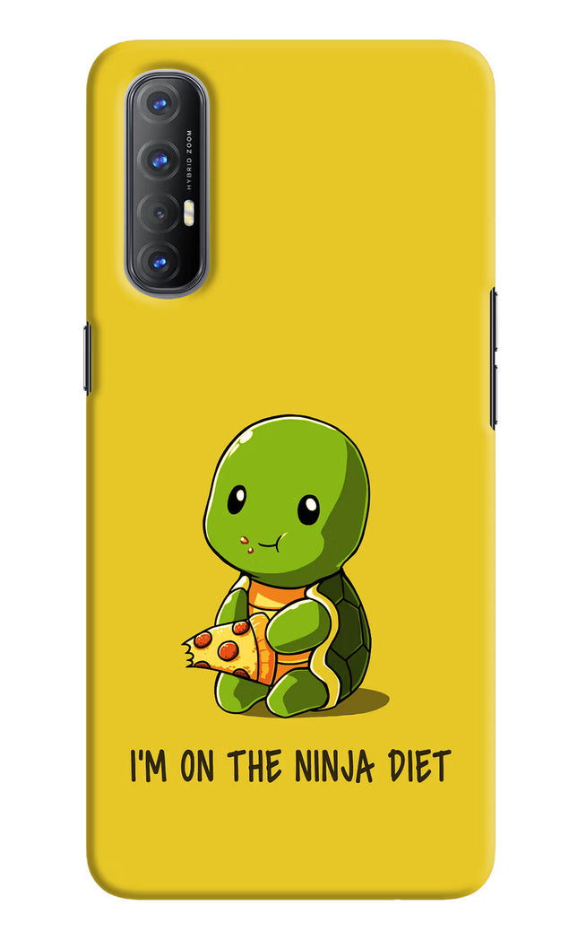 I'm on Ninja Diet Oppo Reno3 Pro Hard Case Back Cover by Casekaro
