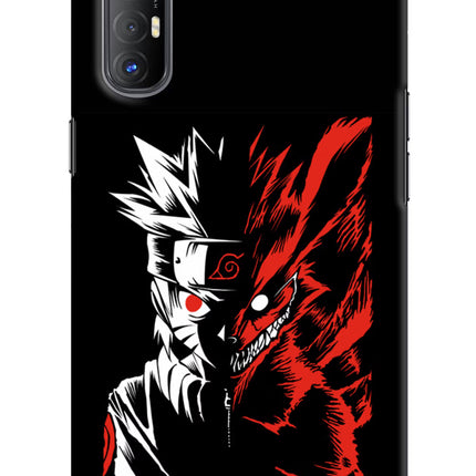 Naruto Two Face Oppo Reno3 Pro Hard Case Back Cover by Casekaro