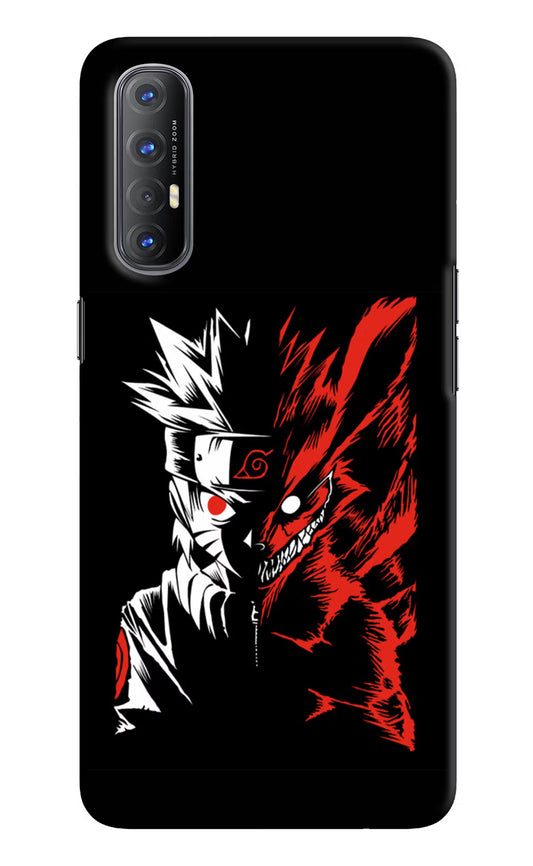 Naruto Two Face Oppo Reno3 Pro Hard Case Back Cover by Casekaro