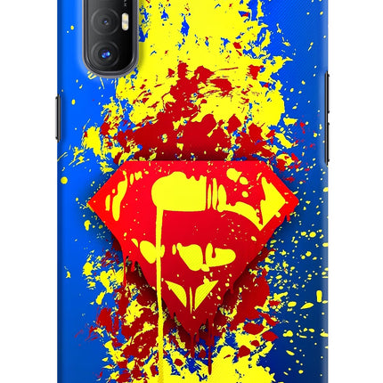 Superman logo Oppo Reno3 Pro Hard Case Back Cover by Casekaro