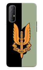 Balidan Logo Oppo Reno3 Pro Hard Case Back Cover by Casekaro