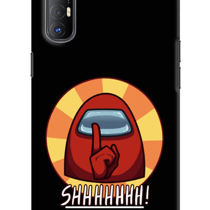 Among Us Shhh! Oppo Reno3 Pro Hard Case Back Cover by Casekaro
