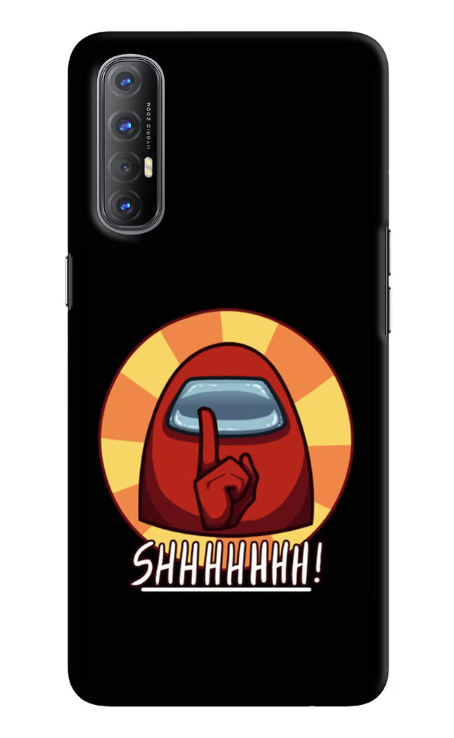 Among Us Shhh! Oppo Reno3 Pro Hard Case Back Cover by Casekaro