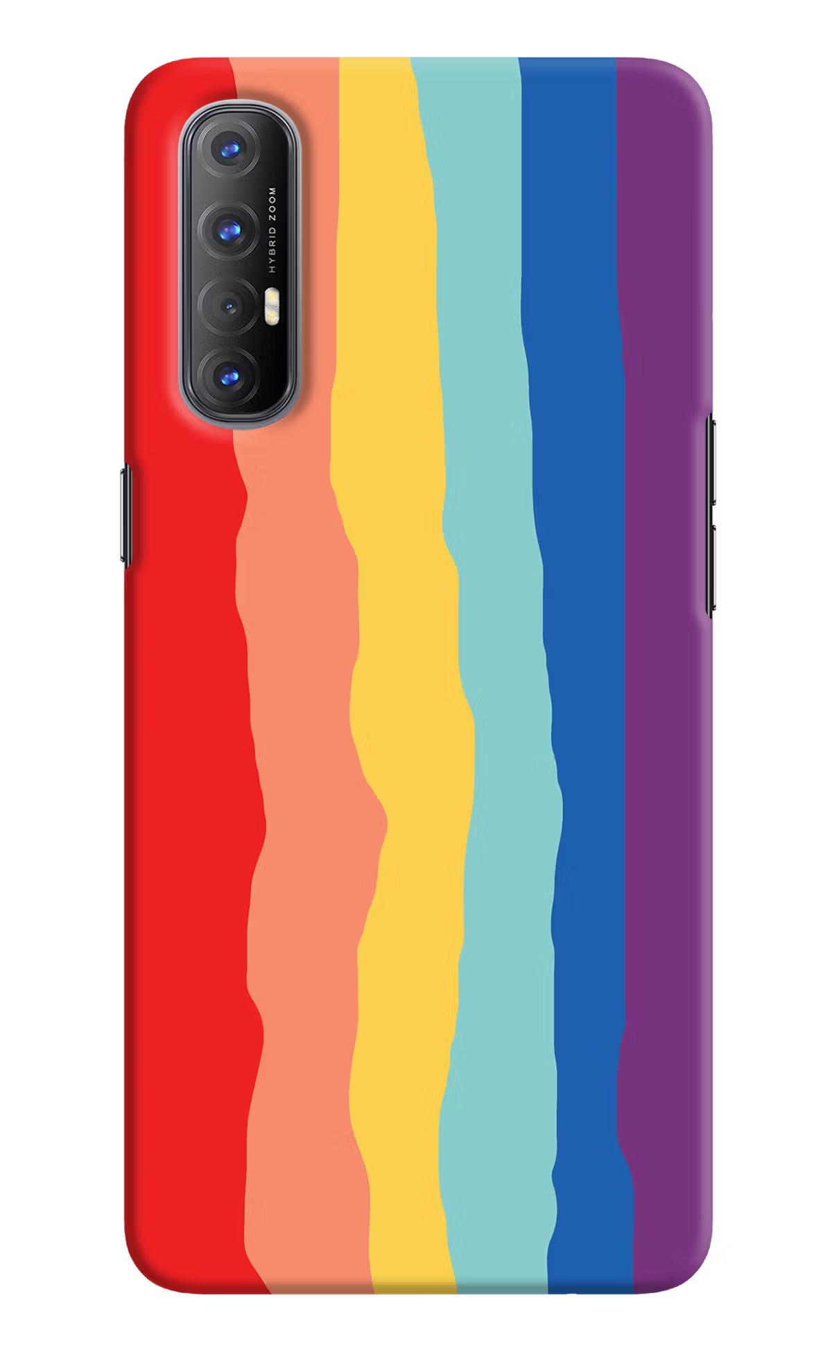 Rainbow Oppo Reno3 Pro Hard Case Back Cover by Casekaro