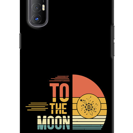 To the Moon Oppo Reno3 Pro Hard Case Back Cover by Casekaro