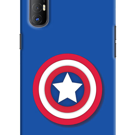 Shield Oppo Reno3 Pro Hard Case Back Cover by Casekaro