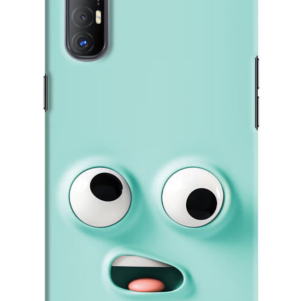 Funny Cartoon Oppo Reno3 Pro Hard Case Back Cover by Casekaro