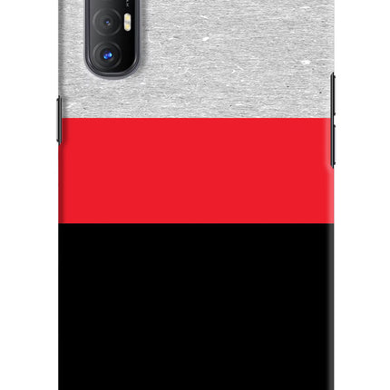 Tri Color Pattern Oppo Reno3 Pro Hard Case Back Cover by Casekaro