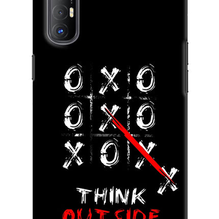 Think out of the BOX Oppo Reno3 Pro Hard Case Back Cover by Casekaro