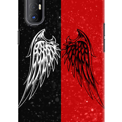 Wings Oppo Reno3 Pro Hard Case Back Cover by Casekaro