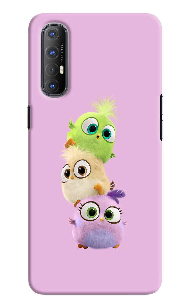 Cute Little Birds Oppo Reno3 Pro Hard Case Back Cover by Casekaro