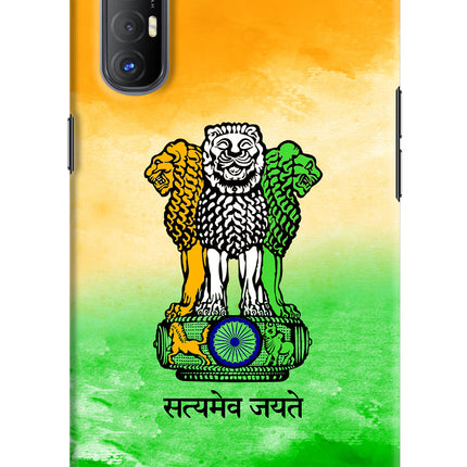Satyamev Jayate Flag Oppo Reno3 Pro Hard Case Back Cover by Casekaro