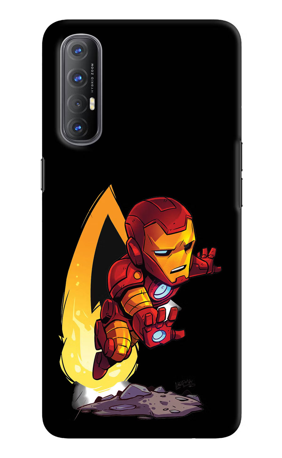 IronMan Oppo Reno3 Pro Back Cover, Hard case
