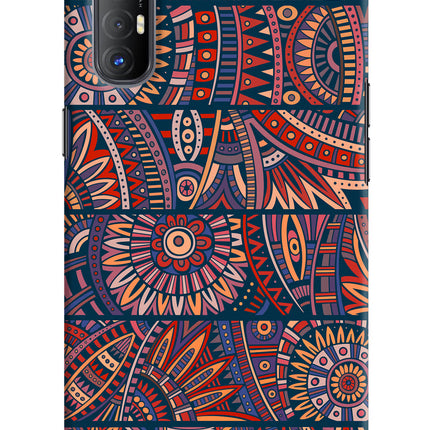African Culture Design Oppo Reno3 Pro Hard Case Back Cover by Casekaro