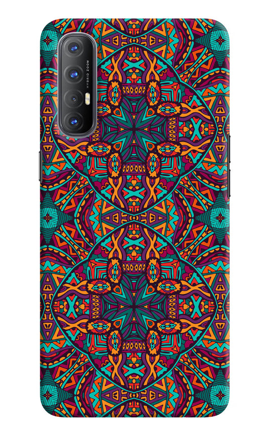Colour Mandala Oppo Reno3 Pro Hard Case Back Cover by Casekaro