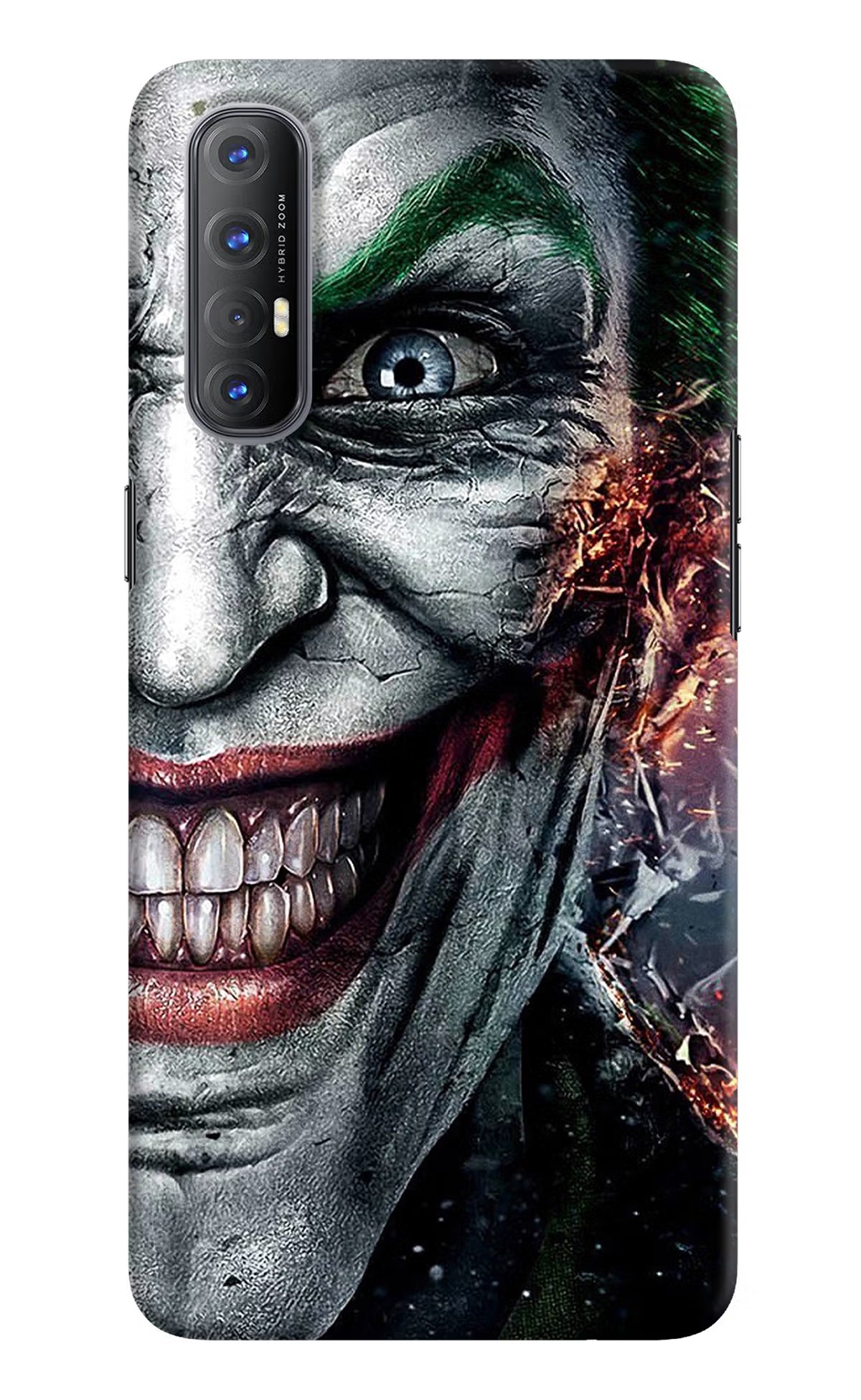 Joker Cam Oppo Reno3 Pro Hard Case Back Cover by Casekaro