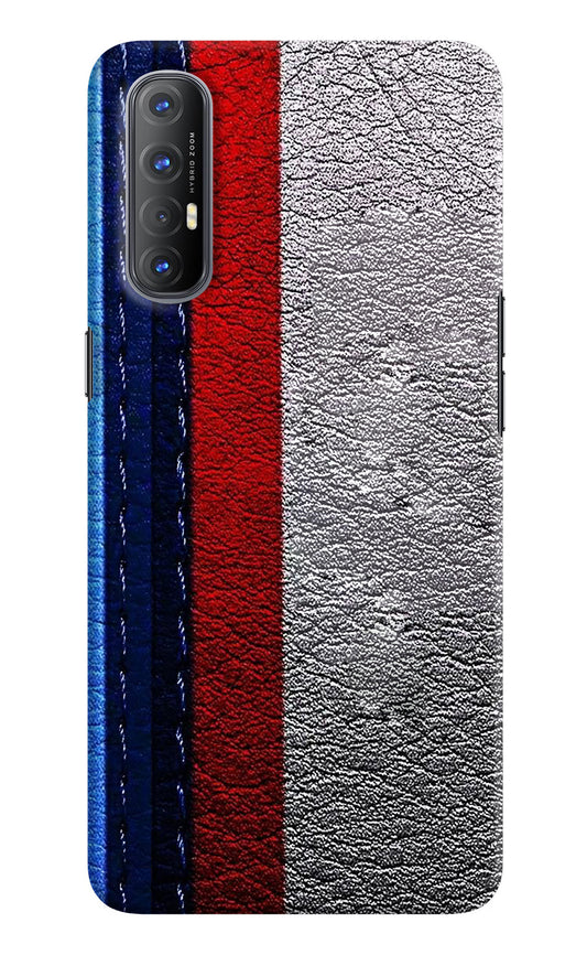 BMW Stripes Oppo Reno3 Pro Back Cover