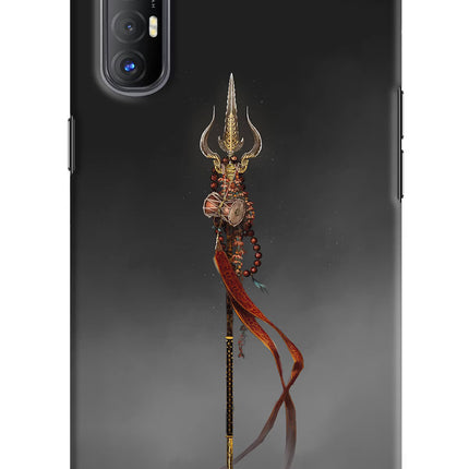Shiv Trishul Oppo Reno3 Pro Hard Case Back Cover by Casekaro