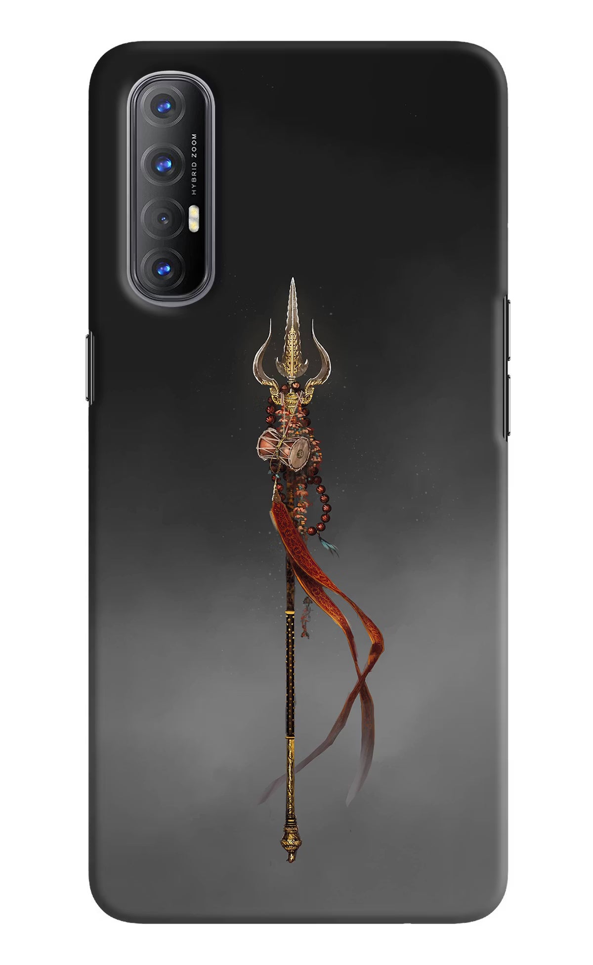 Shiv Trishul Oppo Reno3 Pro Hard Case Back Cover by Casekaro