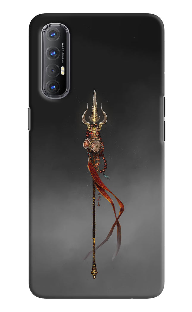 Shiv Trishul Oppo Reno3 Pro Hard Case Back Cover by Casekaro