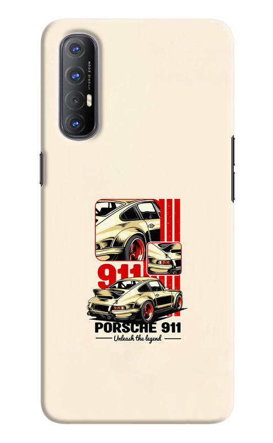 Classic Porsche 911 Oppo Reno3 Pro Hard Case Back Cover by Casekaro
