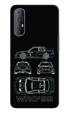 WRC'99 Oppo Reno3 Pro Hard Case Back Cover by Casekaro