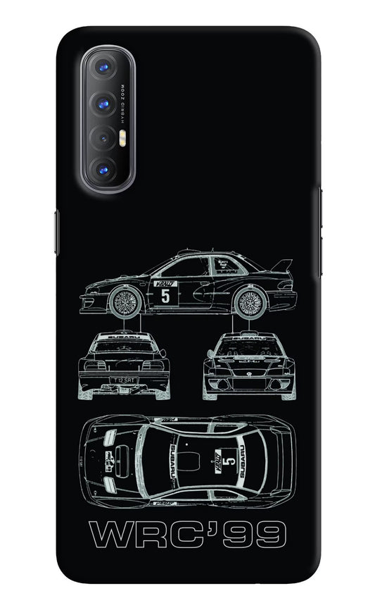 WRC'99 Oppo Reno3 Pro Hard Case Back Cover by Casekaro