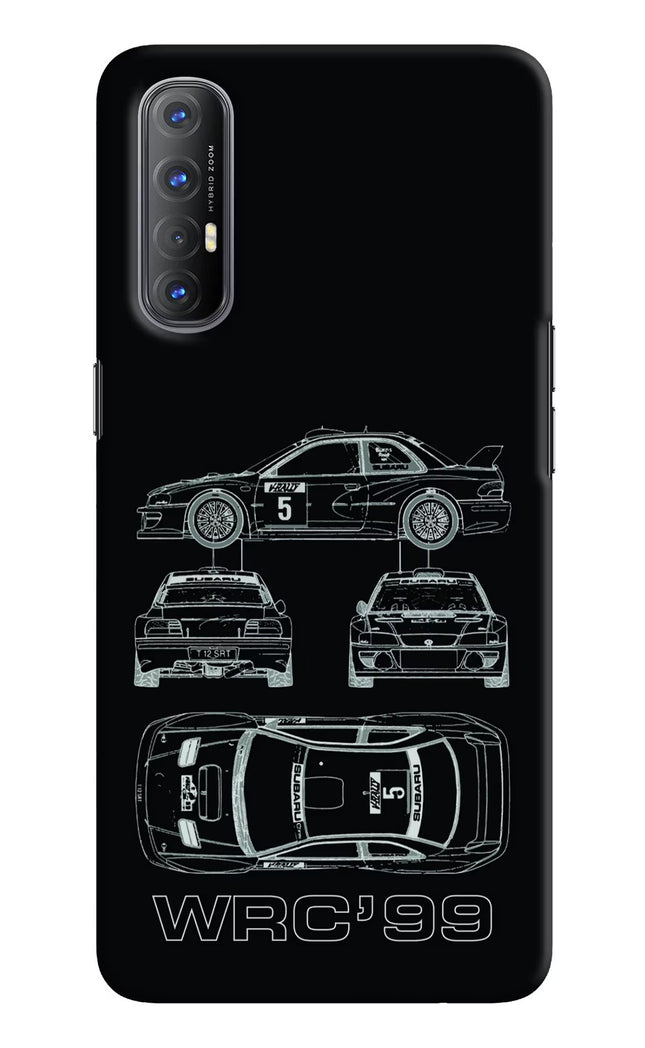 WRC'99 Oppo Reno3 Pro Hard Case Back Cover by Casekaro