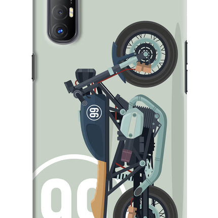 Classic Cafe Racer 99 Oppo Reno3 Pro Hard Case Back Cover by Casekaro