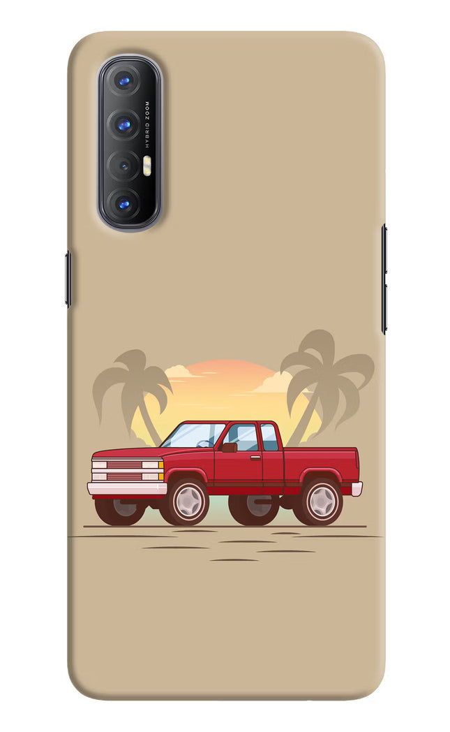 Desert Classic Drive Oppo Reno3 Pro Hard Case Back Cover by Casekaro