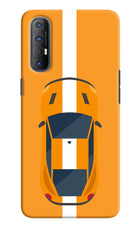 Highway Pursuit Oppo Reno3 Pro Hard Case Back Cover by Casekaro