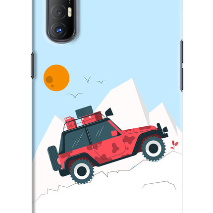 Mountain Trail Beast Oppo Reno3 Pro Hard Case Back Cover by Casekaro