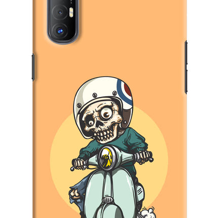 Undead Biker Oppo Reno3 Pro Hard Case Back Cover by Casekaro