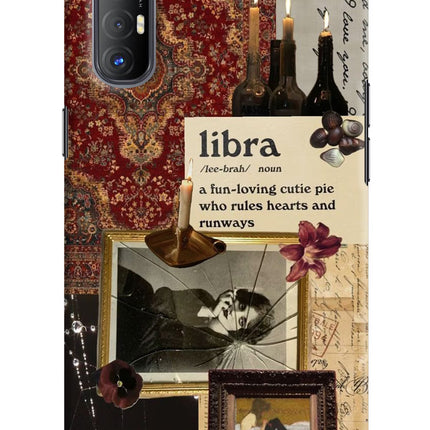 Libra Zodiac Oppo Reno3 Pro Hard Case Back Cover by Casekaro